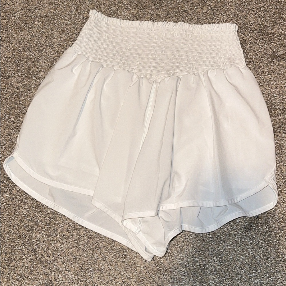 aerie offline high-waisted athletic shorts